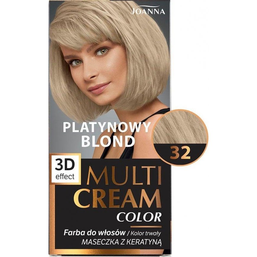 Joanna Multi kreem Color 32 Platinum Pühendatud heledatele juustele – 2