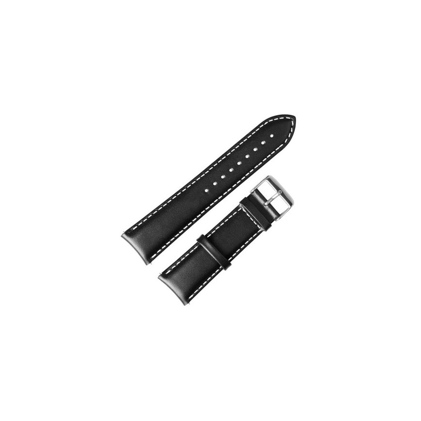 Pacific Odinese kellarihm W102L must/valge - 22mm