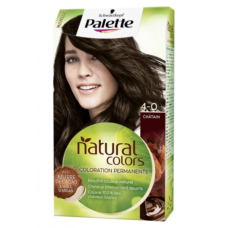 Schwarzkopf Palette Natural Colors Hiusväri Ruskea