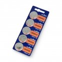 Baterija - Murata CR2032 Ličio 3V 20mm x 3.2mm 5 vnt. Baterija - Murata CR2032 Ličio 3V 20mm x 3.2mm 5 vnt.