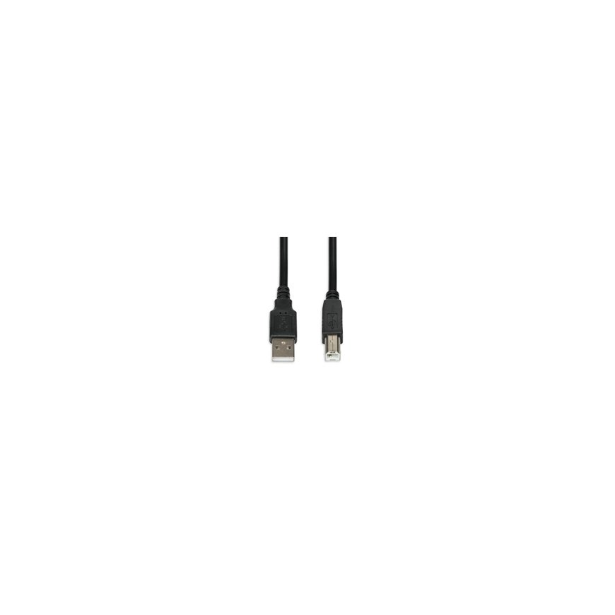 VCOM CU201-B-1.8 USB kabelis USB 2.0 1,8 m USB A USB B Melns – 2