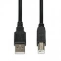 VCOM CU201-B-1.8 USB-kaapeli USB 2.0 1,8 m USB A USB B musta