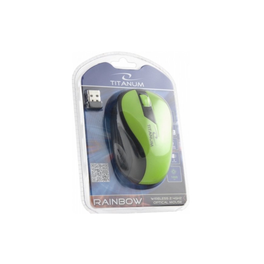 Esperanza Titanum Wireless hiiri Office Oikeakätinen Langaton RF Optinen 1000 DPI – 2