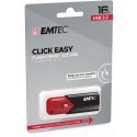 Emtec Click Easy USB-välkmälu 16 GB USB tüüp A 3.2 Gen 2 (3.1 Gen 2) Must, Punane Emtec Click Easy USB-välkmälu 16 GB USB tüüp A 3.2 Gen 2 (3.1 Gen 2) Must, Punane