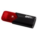 Emtec Click Easy USB флеш накопитель 16 GB USB тип-A 3.2 Gen 2 (3.1 Gen 2) Черный, Красный Emtec Click Easy USB флеш накопитель 16 GB USB тип-A 3.2 Gen 2 (3.1 Gen 2) Черный, Красный