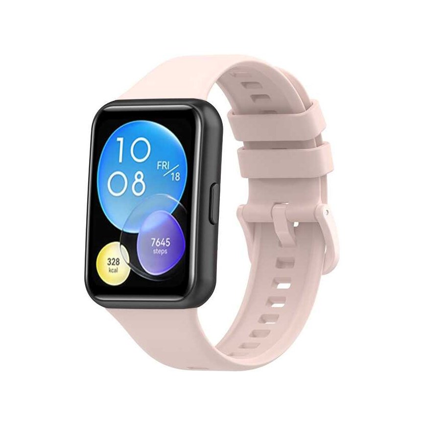 4Wrist silikoninis dirželis Huawei Watch FIT 2 Active - rožinis