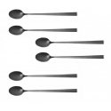 6-piece dessert spoon set Como black AMBITION 6-piece dessert spoon set Como black AMBITION