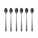 6-piece dessert spoon set Como black AMBITION 6-piece dessert spoon set Como black AMBITION