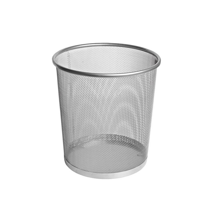 Šiukšlių kaste FOROFIS, 16l, metalline, hõbedane. – 2