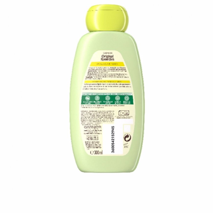 Garnier Original Remedies Šampūns ar maigu māla un citrona ekstraktu, 400 ml