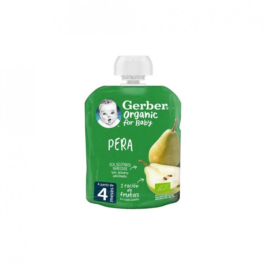 "Gerber" žaislinė Ekologiška kriaušė 90g