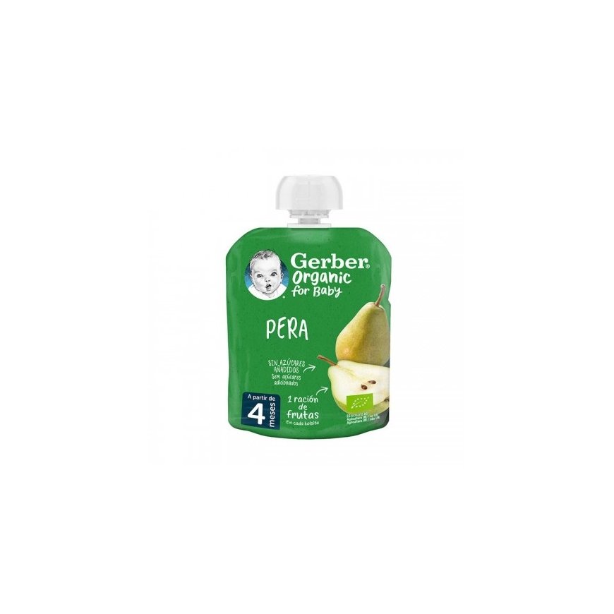 "Gerber" žaislinė Ekologiška kriaušė 90g – 2