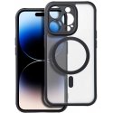 OEM TRANSLUCENT MATTE MAG COVER, compatible with MagSafe, designed for XIAOMI REDMI 15 4G / 5G (171.1 mm), black OEM TRANSLUCENT MATTE MAG COVER, compatible with MagSafe, designed for XIAOMI REDMI 15 4G / 5G (171.1 mm), black