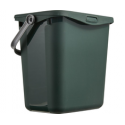 Systema Q Collect 6 L Trash Bin Sand Color KEDEN Systema Q Collect 6 L Trash Bin Sand Color KEDEN