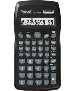 Rebell SC2030 kalkulators Kabata Zinātniskais kalkulators Melns