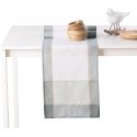 AmeliaHome TCLOTH/AH/LAVAL/Baltas+Mėlynas/30X160 AmeliaHome TCLOTH/AH/LAVAL/Baltas+Mėlynas/30X160