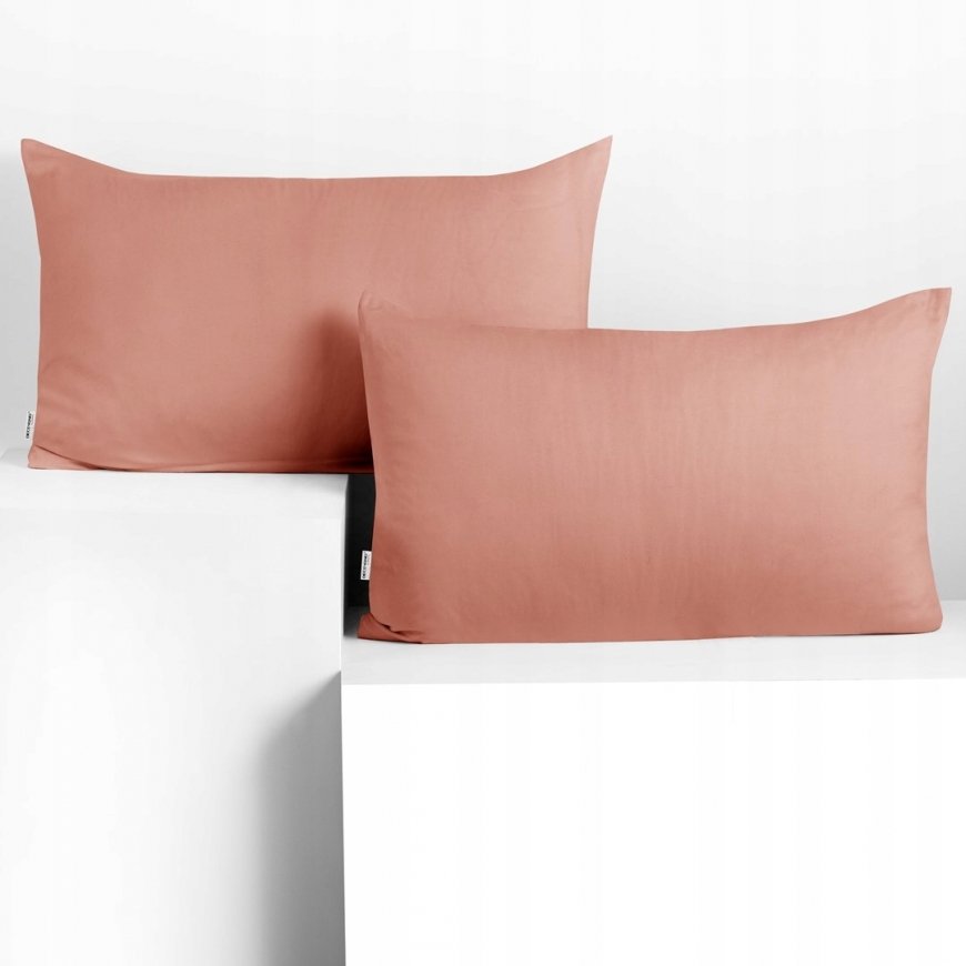 DecoKing Coral Pillow Cases 50x60