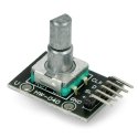 Rotācijas sensors, kodētājs 20 impulsu Okystar KY-040 Rotācijas sensors, kodētājs 20 impulsu Okystar KY-040