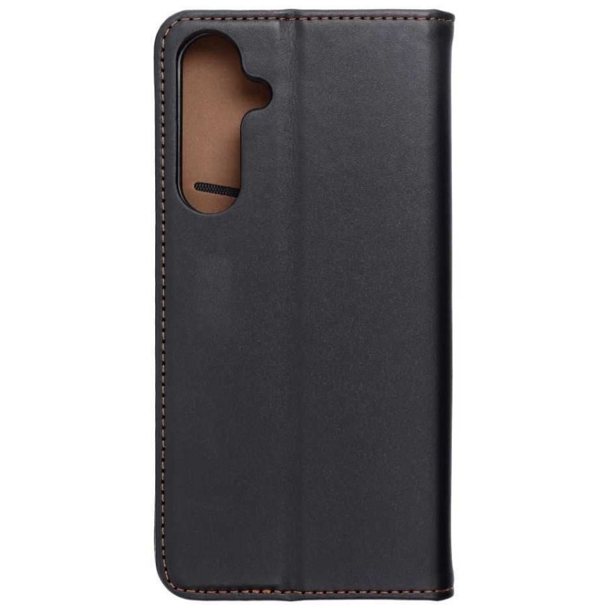 Oem SMART Pro Book -nahkakuori Samsung Galaxy S25 Edge -puhelimelle musta.
