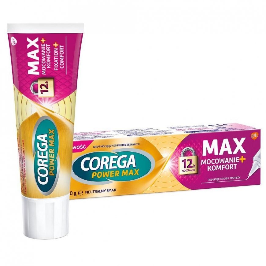 Corega Power Max Fixation + Comfort