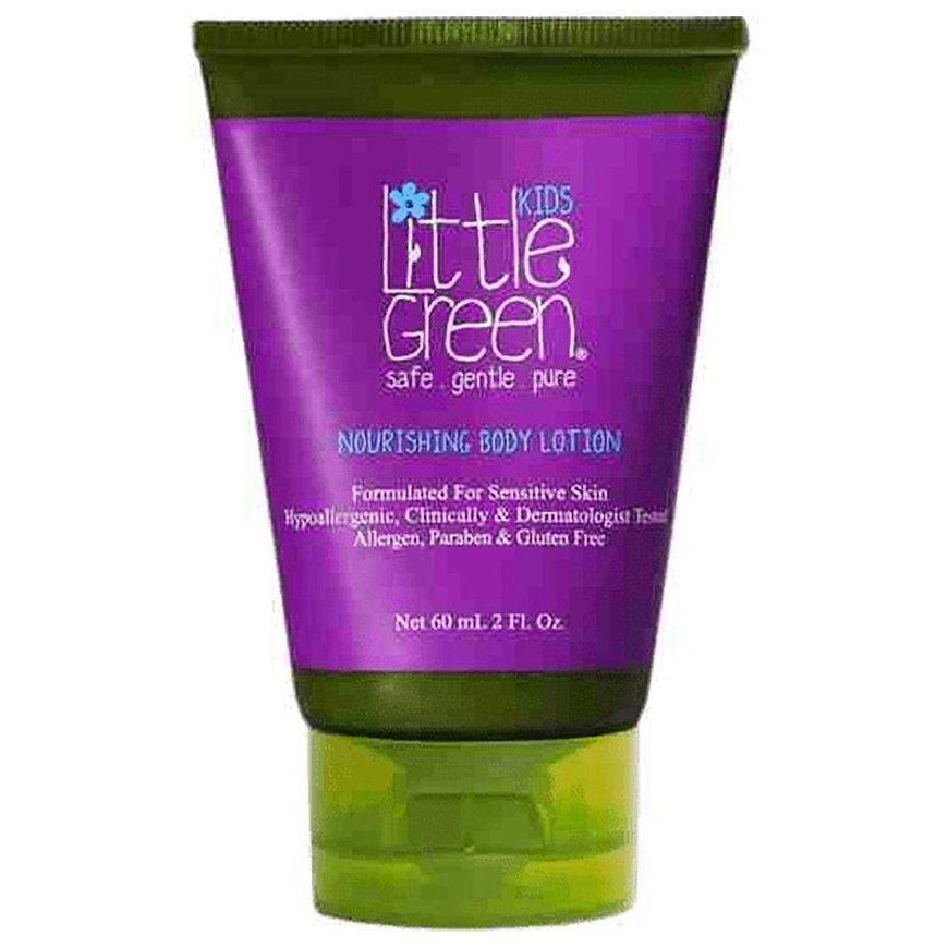 Little Green Little Žalias Little Žalias Bērnu mitrinošs ķermeņa losjons, 60 ml – 2