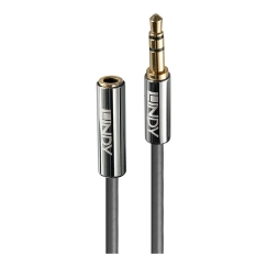 Lindy 1m 3.5mm Extension Audio Cable, Cromo Line