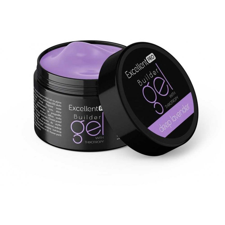 Cosmetics Zone Excellent Pro Builder Gel with Thixotropic Deep Lavender Shade 15 g