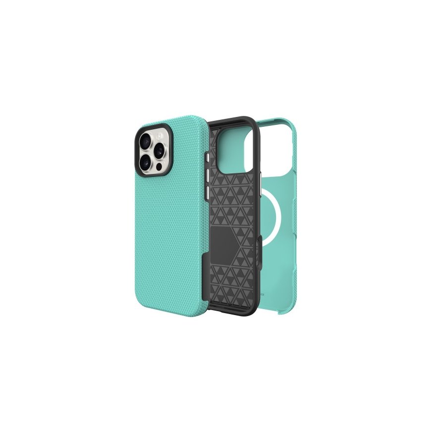 Dėklas Perfectionists Triangle Mag Case Apple iPhone 12 Pro Max žalias