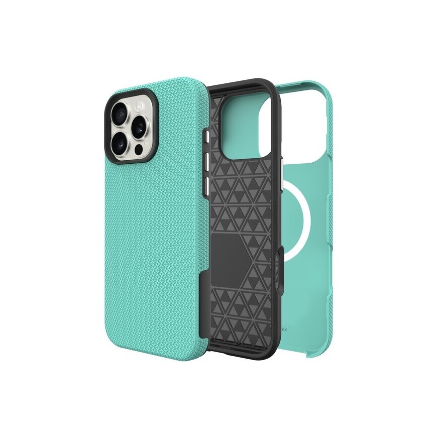 Dėklas Perfectionists Triangle Mag Case Apple iPhone 12 Pro Max zaļš – 2