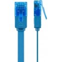 Goobay CAT 6A Flat Patch Cable U/UTP, blue Goobay CAT 6A Flat Patch Cable U/UTP, blue