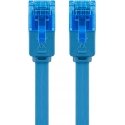 Goobay CAT 6A Flat Patch Cable U/UTP, blue Goobay CAT 6A Flat Patch Cable U/UTP, blue