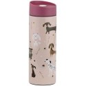Termo puodelis Pets 400 ml pelēkā rozā AMBITION Termo puodelis Pets 400 ml pelēkā rozā AMBITION