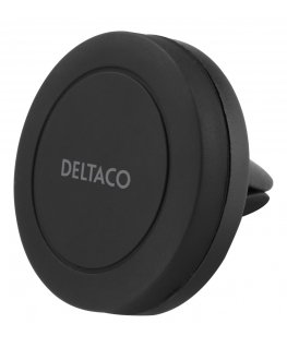 Deltaco ARM-C101 hoidja Passiivne hoidja Mobiiltelefon/nutitelefon Must