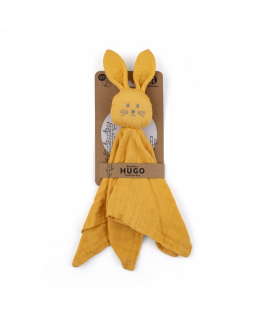 Petite&Mars Hugo - bamboo cute toy | Ochre