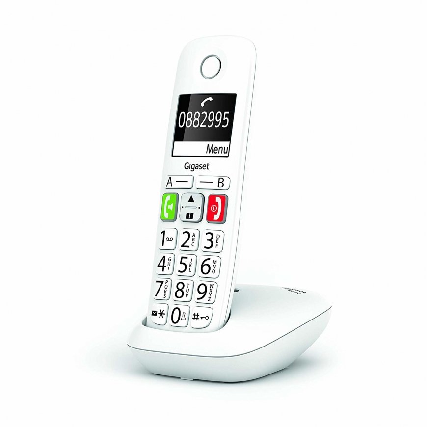 Gigaset E290 Analogais/DECT telefons Zvanītāja ID