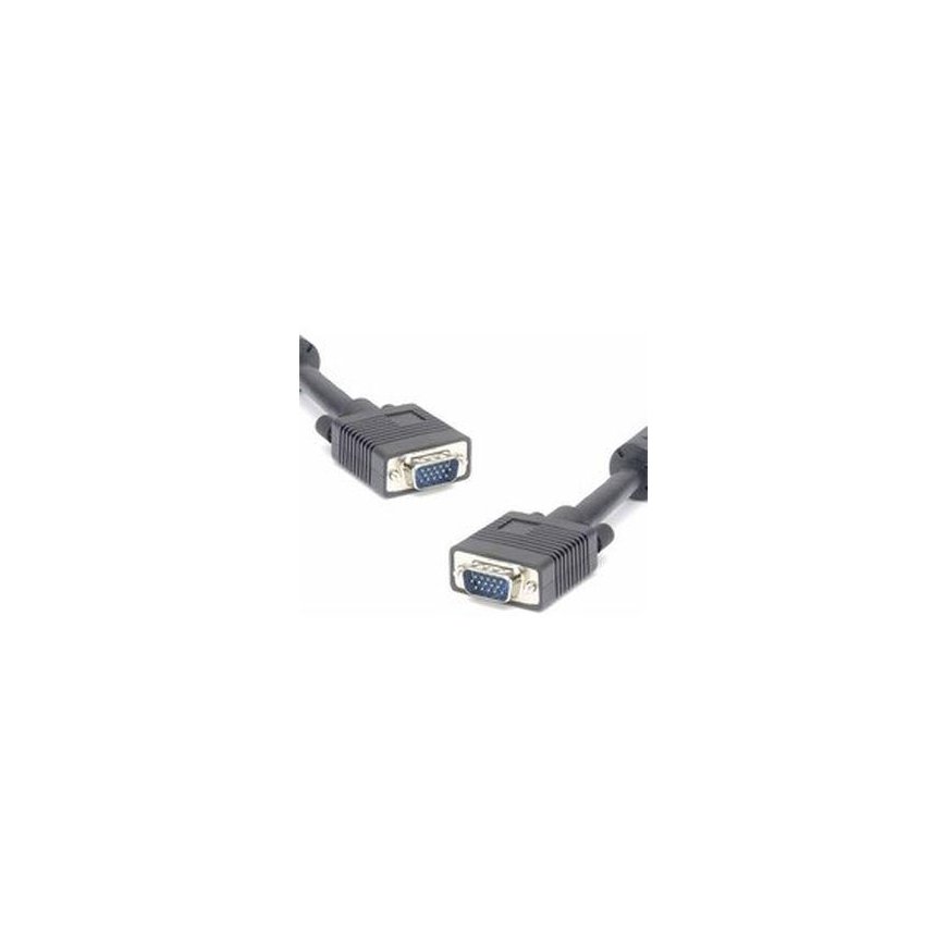 PremiumCord HQ monitoru kabelis (Coax) 2x ferīti, SVGA 15p, DDC2, 3xCoax+8 kodoli, 3m