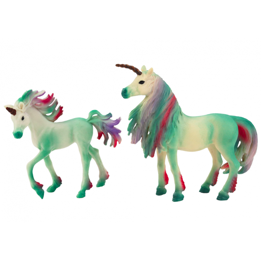 Lean Toys Roheline Üks Sarvekujuke (2 tk.) – 2