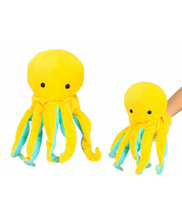 Lean Toys Pliušais astoņkājis rotaļlieta 25 cm