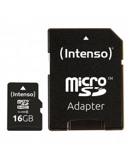 Intenso 16GB MicroSDHC Klasės 10