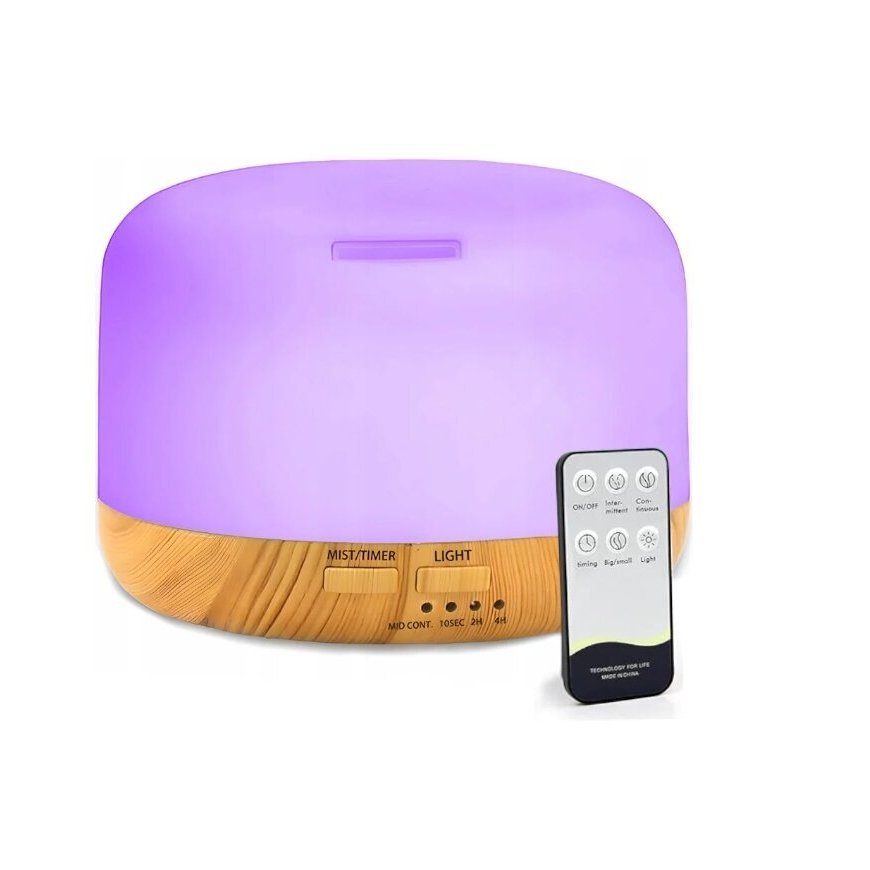 Humidifier - aroma diffuser with LED light