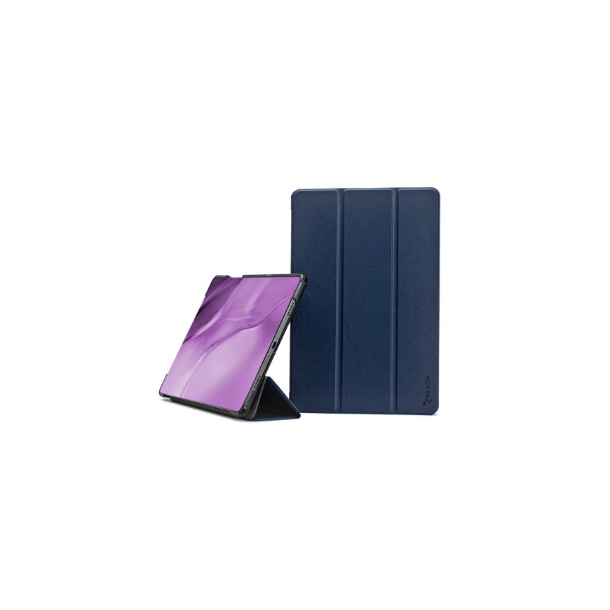 Reach Case Folding Leather Lenovo Tab M10 5G 10.6 TB360ZU dark blue