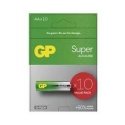 GP Super Alkaline -paristot 24A LR03 (AAA, mikrokytkentä) 1,5V 10 kpl GP Super Alkaline -paristot 24A LR03 (AAA, mikrokytkentä) 1,5V 10 kpl