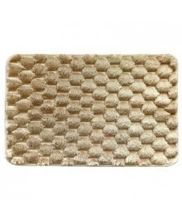 Camilla striped rug 50 x 80 cm brown JOTTA