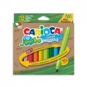 Flomasterit CARIOCA JUMBO ECOFAMILY, 12 kpl.