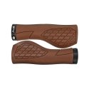 ProX GP-35 130mm Ergo Lock-on Handlebar Grips Brown ProX GP-35 130mm Ergo Lock-on Handlebar Grips Brown