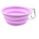 Record silikoninen matka-astia, taitettava Ø 18 cm - tilavuus 1 l, väri: Lilac