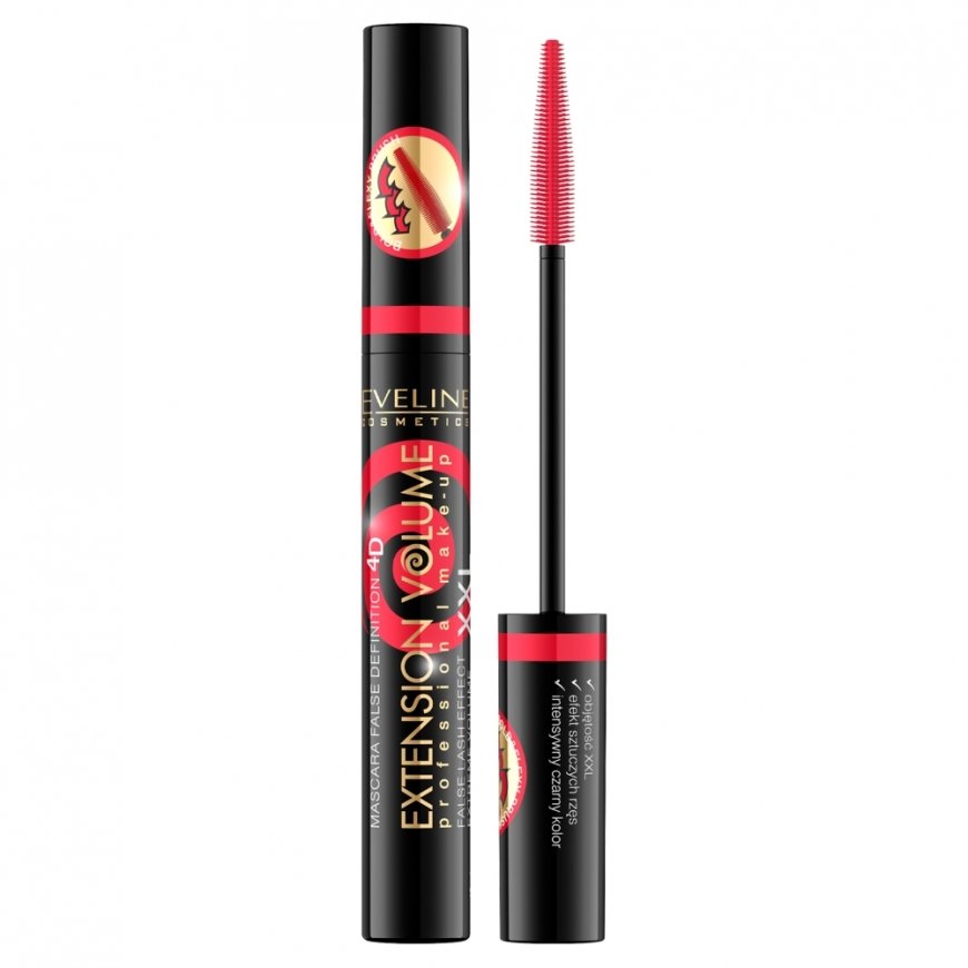 Eveline Cosmetics Extension Volume Mascara Black, 10 ml