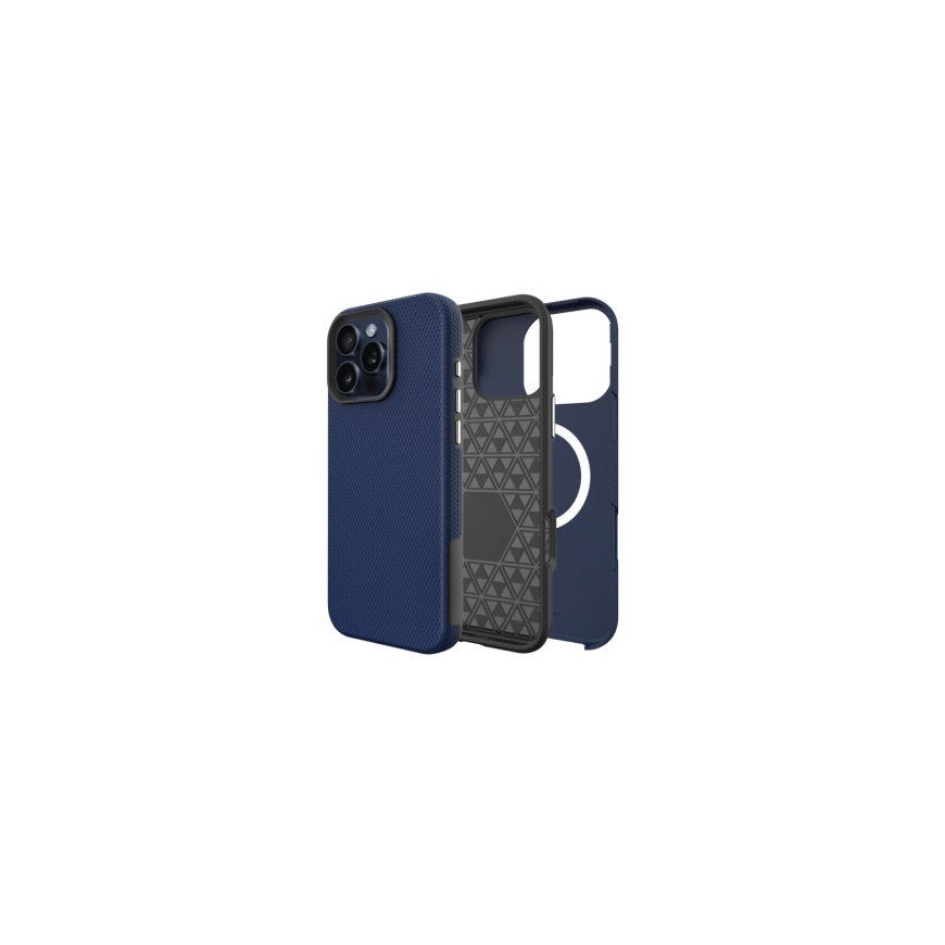 Perfectionists Triangle Mag Case for Apple iPhone 17 Pro Max in Dark Blue