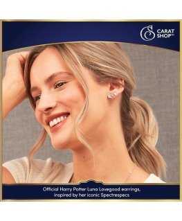 Carat Shop Harry Potter Luna Lovegood Glassit -korvakorut