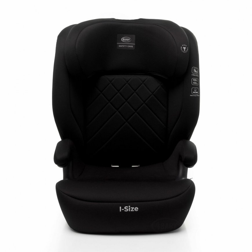 4Baby bērnu sēdeklis NERO 100-150CM melns I-SIZE
